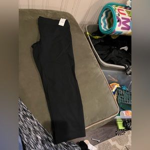 Express black editor dress pant sz 12 nwt